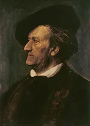 Portrait de Richard Wagner (1813-83)